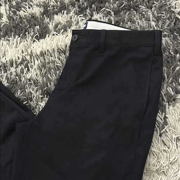 Lands' End Black Dress Pants with Straight Leg Design - Picture 4 of 6